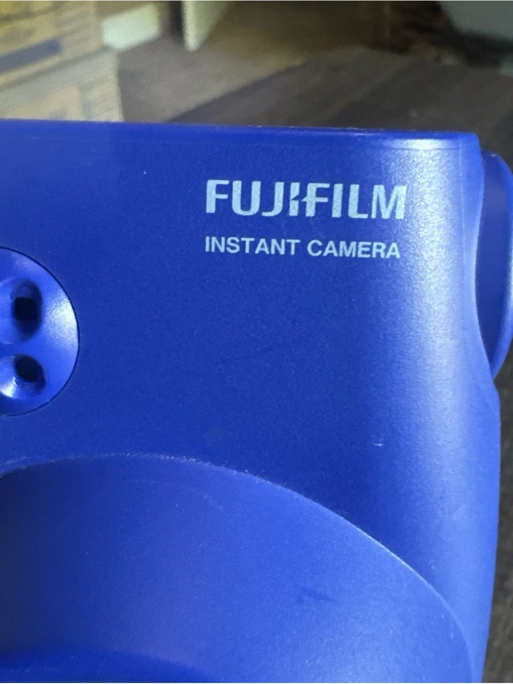 Fujifilm Instax Mini 7S Instant Camera - dark blue Untested No Film